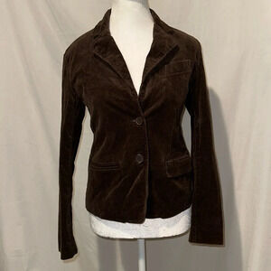 junior size medium brown corduroy Duck Head Jeans Co jacket / blazer